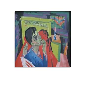 アートポスター エルンスト・ルートヴィヒ エキシビジョンポスター Amazon.co.jp: エルンスト・ルートヴィヒ・キルヒナーのポスター